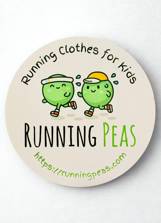 Running Peas Magnet
